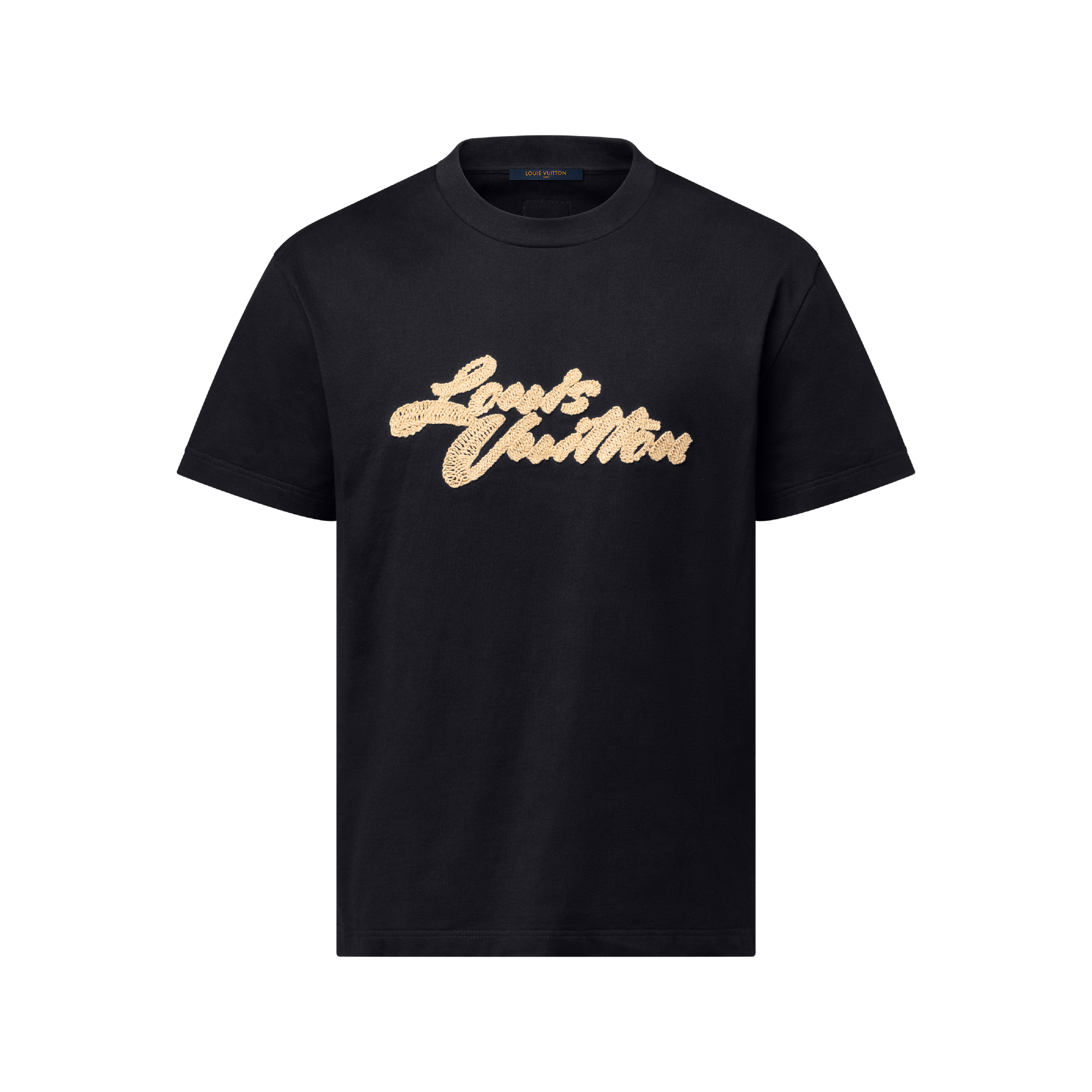 Embroidered Signature T-Shirt - Ready-to-Wear | LOUIS VUITTON